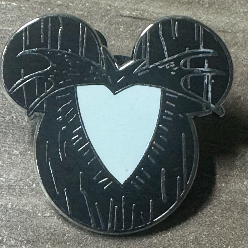 5/$25 Jack Skellington Mickey Icon Pin